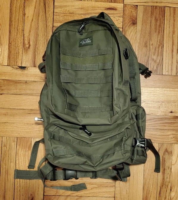 Mens 22 Inch Large Military Tactical Gear Molle Hydration Ready Hiking Backpack Bag