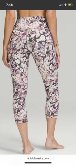 Lululemon Wunder Under High Waisted Crop Legging Size 14