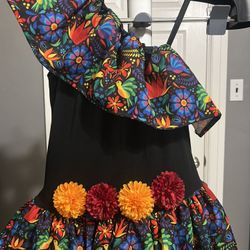 Adult La Catrina Day of the Dead Dress Costume