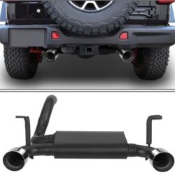 18-25 Jeep Wrangler JL J2 Axle Back Exhaust System 