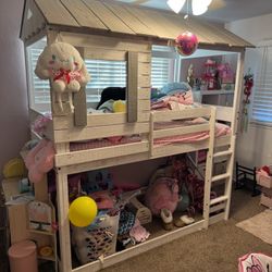 Twin Over Twin Bunk Bed 