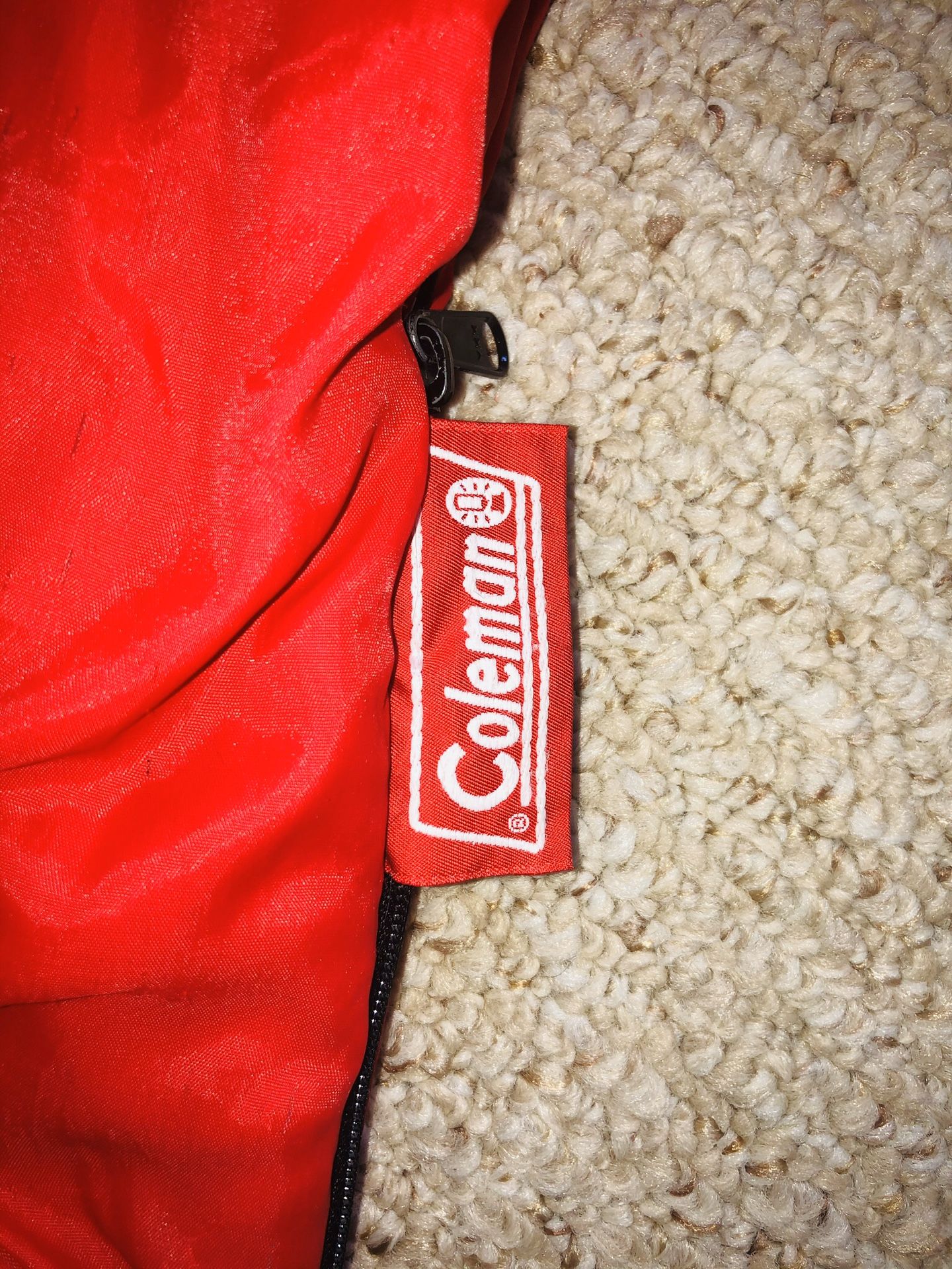 COLEMAN LINED SLEEPING BAG