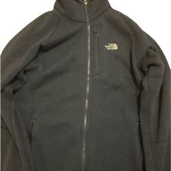 The North Face Black Blueish Full Zip Fleece Jacket Men’s F15 Size L