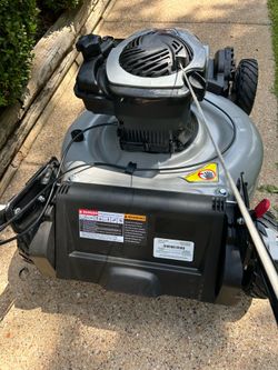 $200$. 22 in. 140 cc Briggs & Stratton Walk Behind Gas Self-Propelled Lawn Mower with Front Wheel Drive