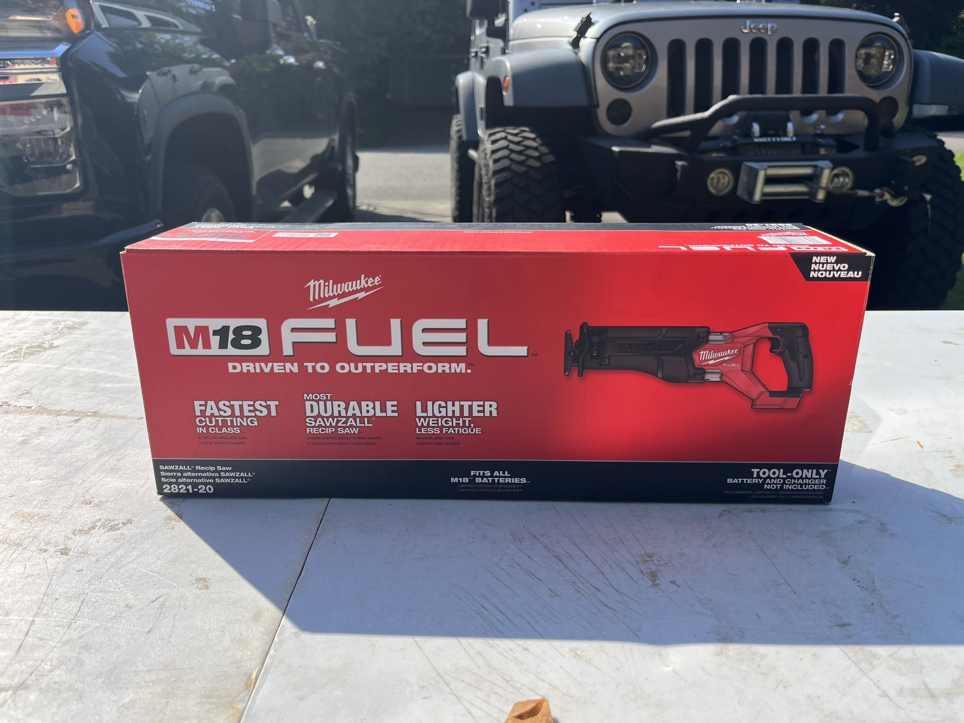 Milwaukee Sawzall 18v