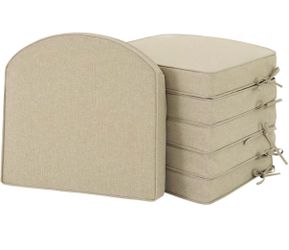 Outdoor chair cushions Dshape