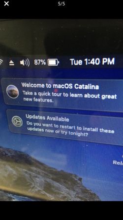 Apple Macpro 15 i7 Catalina os loaded and warranty