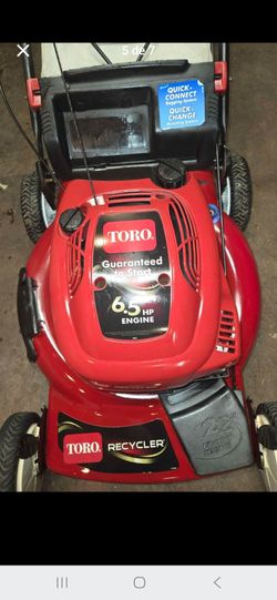 Toro Lawnmower excellent