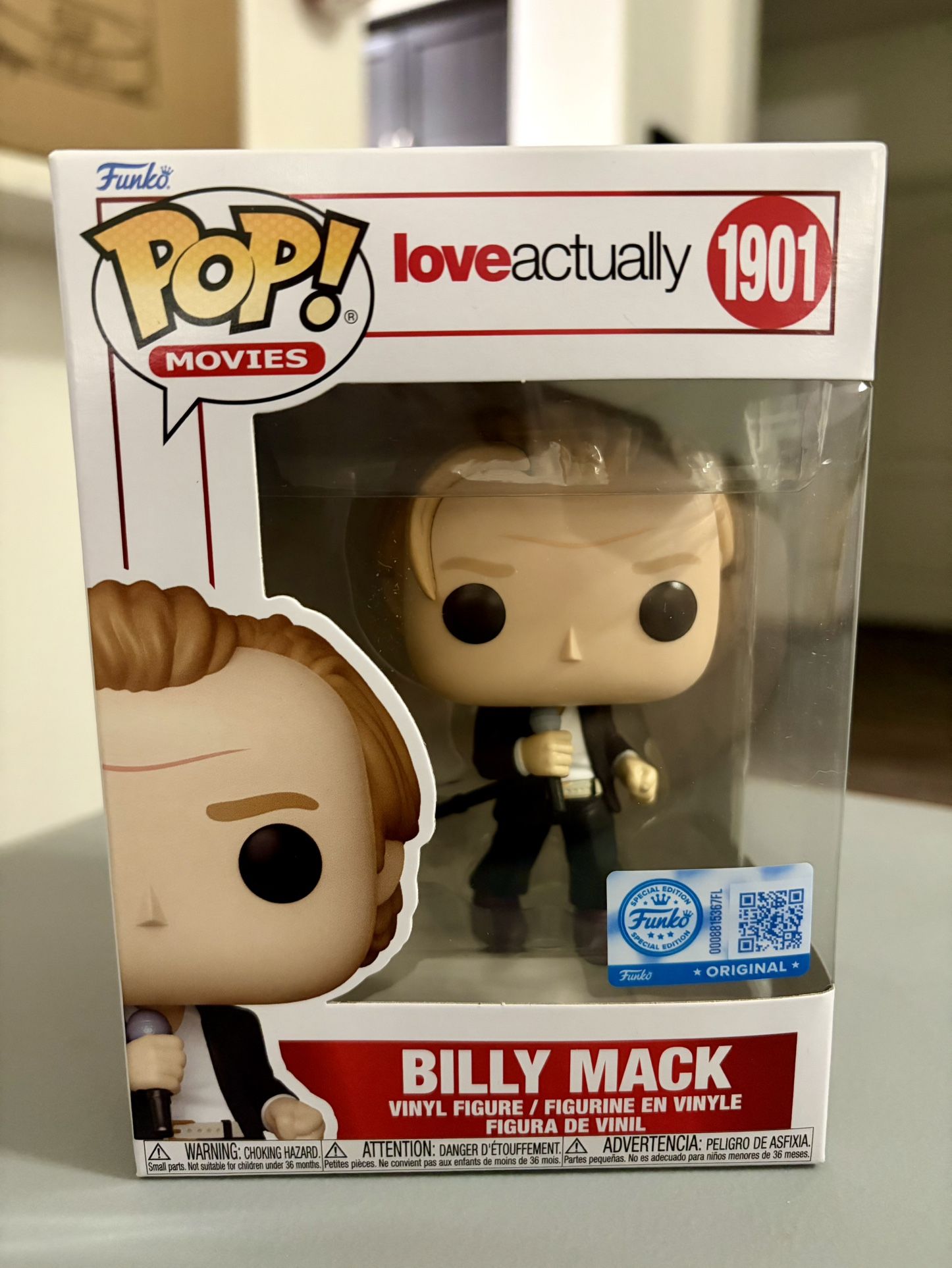🎄2025 Funko POP! Movies Love Actually #1901 Billy Mack Funko Shop Exclusive🎅