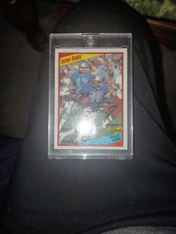 BILLY Simms Autograph Card