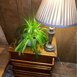 Wood Side Table 