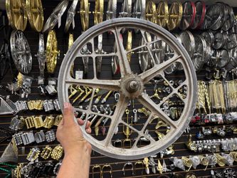 Vintage BMX Mag Wheel with Sprocket motomag2