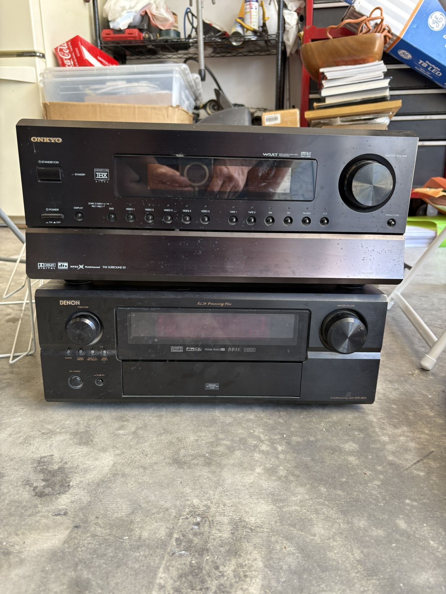 Denon/ Onkyo Amplifier Receivers