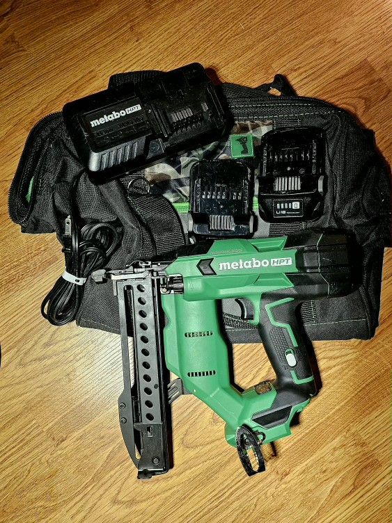 Metabo Hpt Crown Finish Nailer