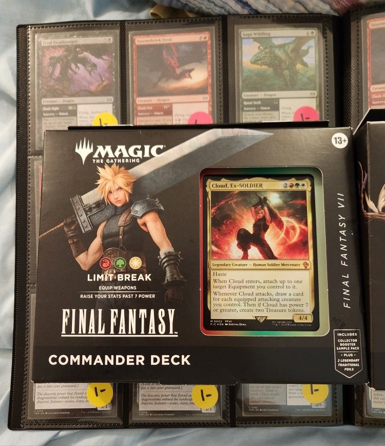 Magic Final Fantasy Cloud And Y'shtola Commander Decks (Sealed)