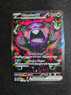 Morpeko ex Pokémon Card 117/084 Full Art