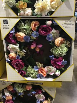 26in Floral Wreath