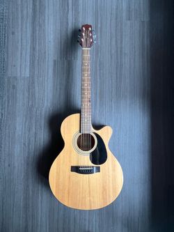 S34C Orchestra Acoustic Guitar - Spruce Top, Sapele, Rich Tone, Natural Finish