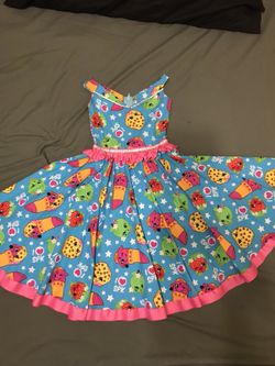 Custom made shopkins dress