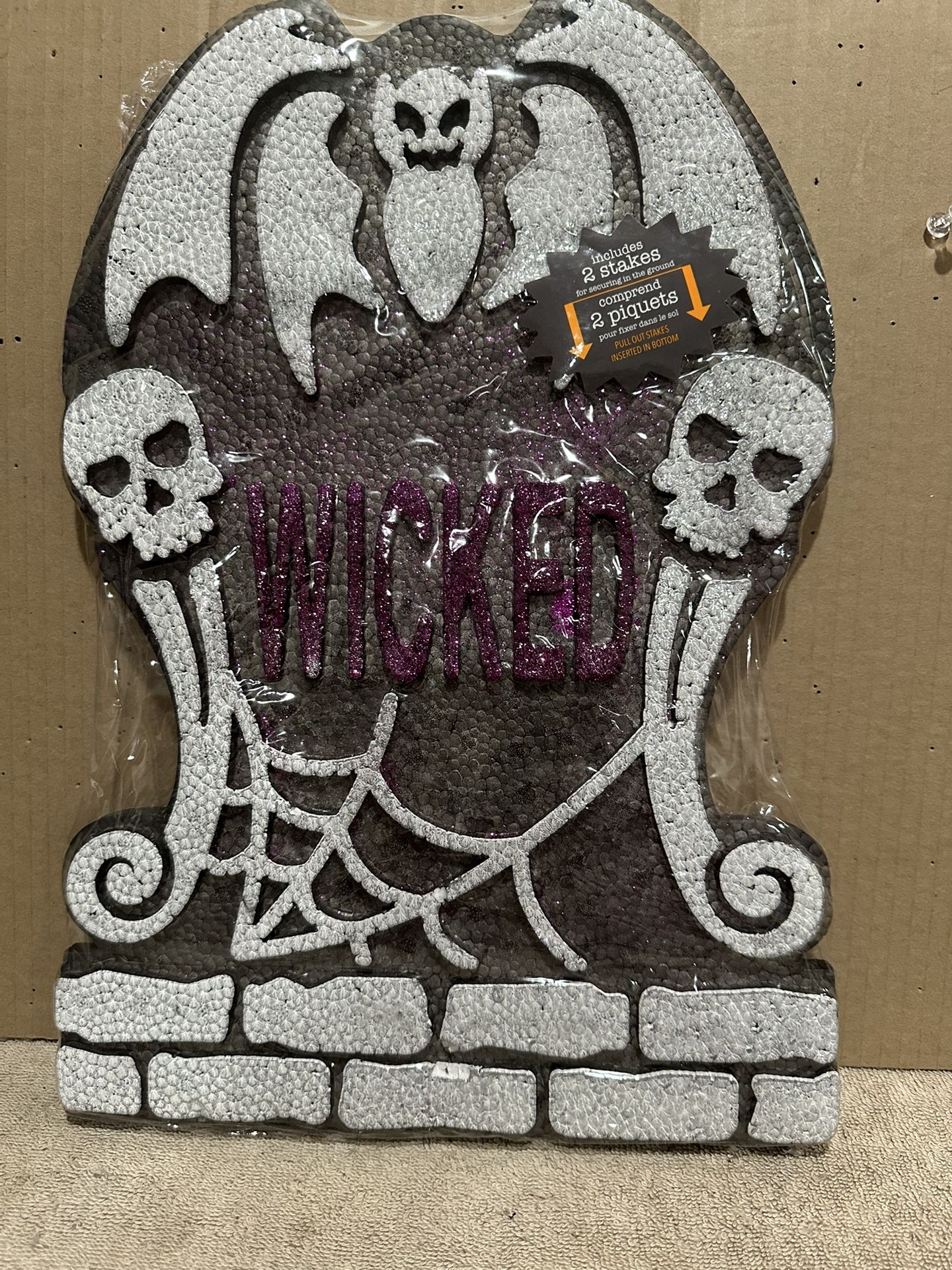 Halloween   Wicked    Tombstone   Decor
