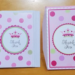 NEW Baby Girl Thank You Cards (Qty. 15)