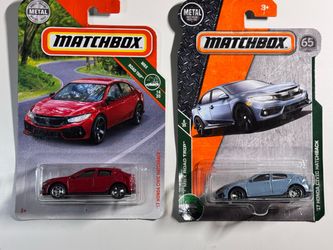 Matchbox '17 Honda Civic Hatchback – Set of 2