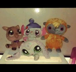 Littlest Pet Shop stuffed animals