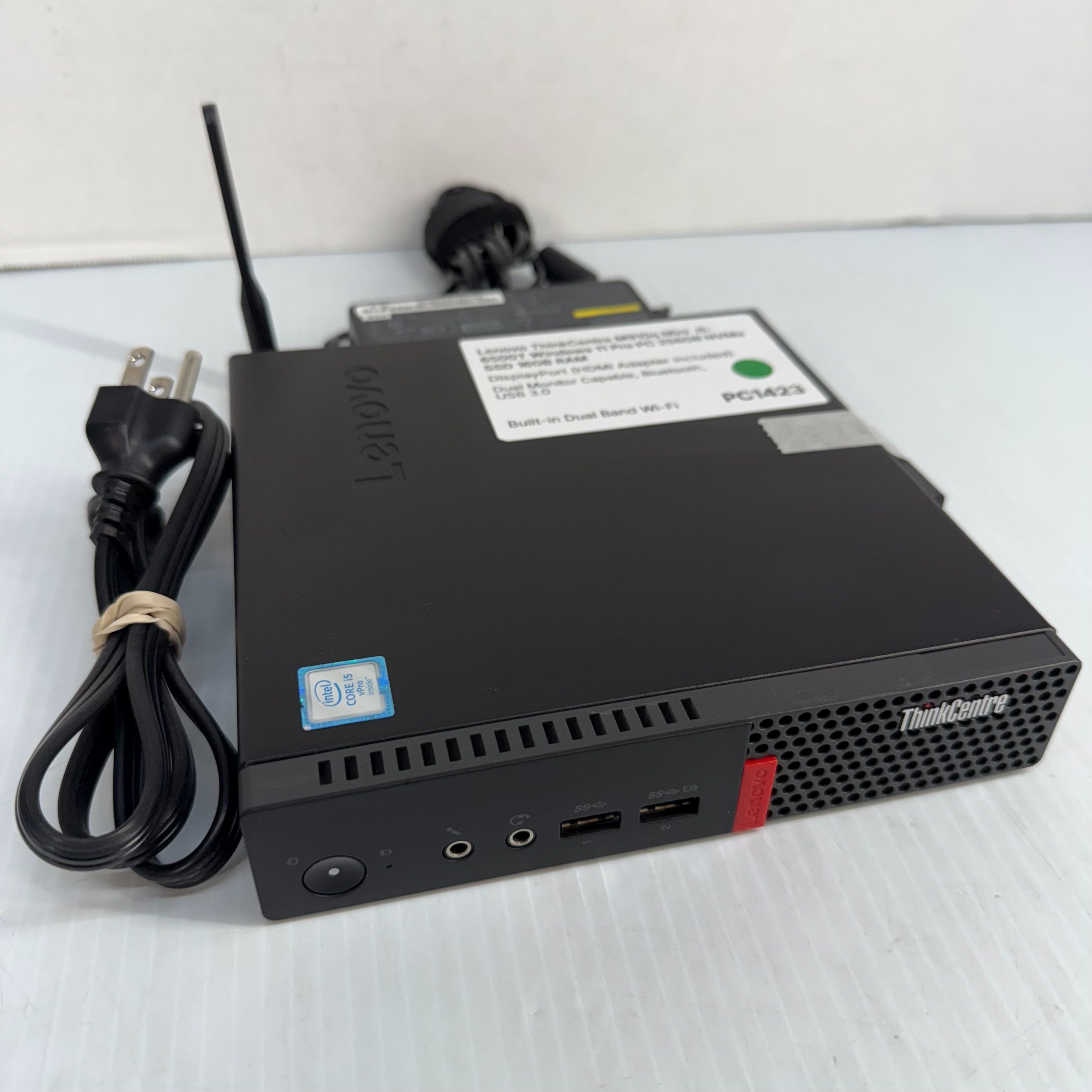 Lenovo ThinkCentre M910q Mini  i5-6500T Windows 11 Pro PC 256GB NVMe SSD 16GB RAM