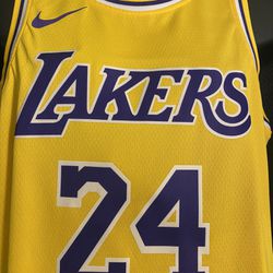 Youth 2023 2024 Los Angeles Lakers Kobe Bryant #24 Nike Gold 