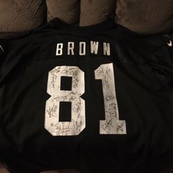 Oakland Raiders Autograph Jersey