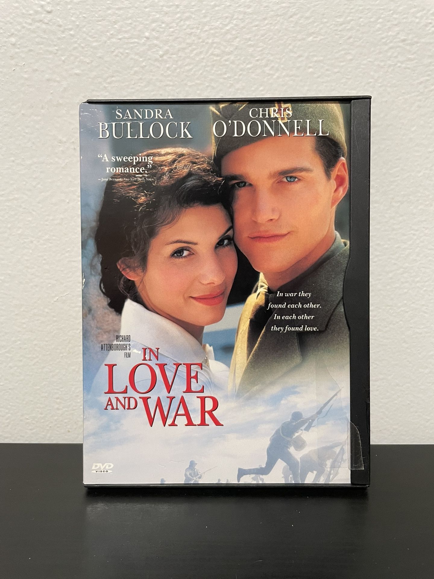 In Love And War DVD Movie Sandra Bullock Chris O'Donnell 90s Romance 1999