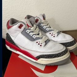 Jordan 3s Fire Red