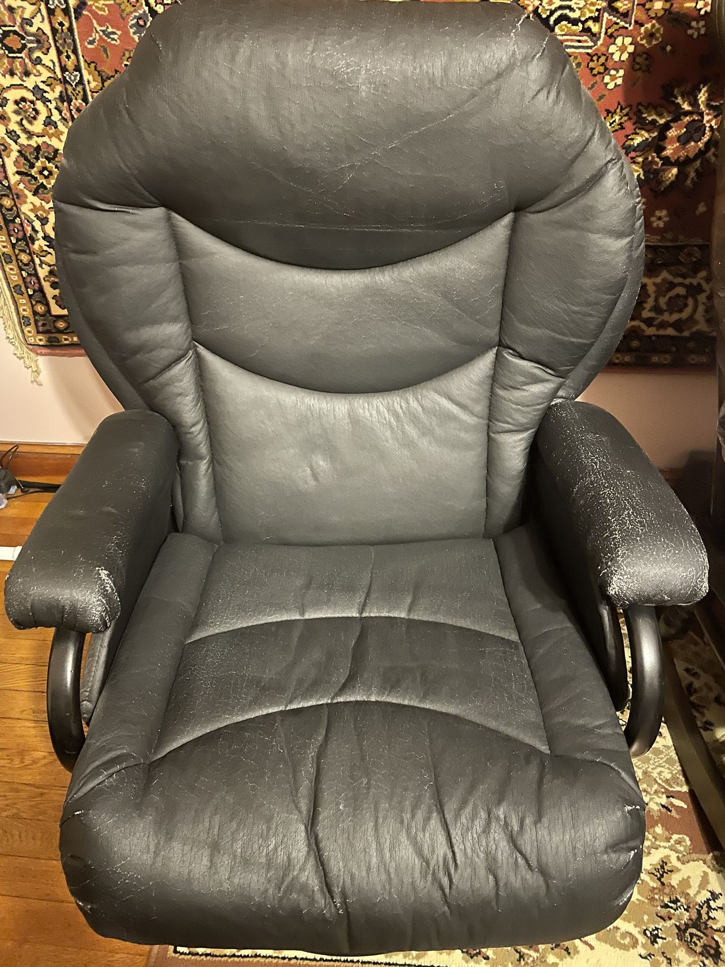Gliding Chair and Foot Rest 