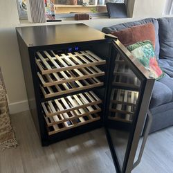 Lanbo 44 Bottle Dual Zone Wine Cooler - LW46D