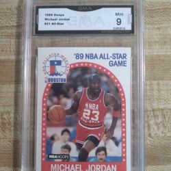 Michael Jordan Third 1989 Hoops All Star Card $150 Pick Up Will Also Ship Through Pay Pal Or Venmo For $175