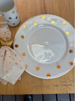 Pottery barn star dinnerware