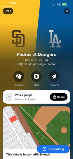 Dodgers tickets