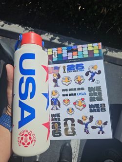 Fifa world cup 24oz insulated water bottle