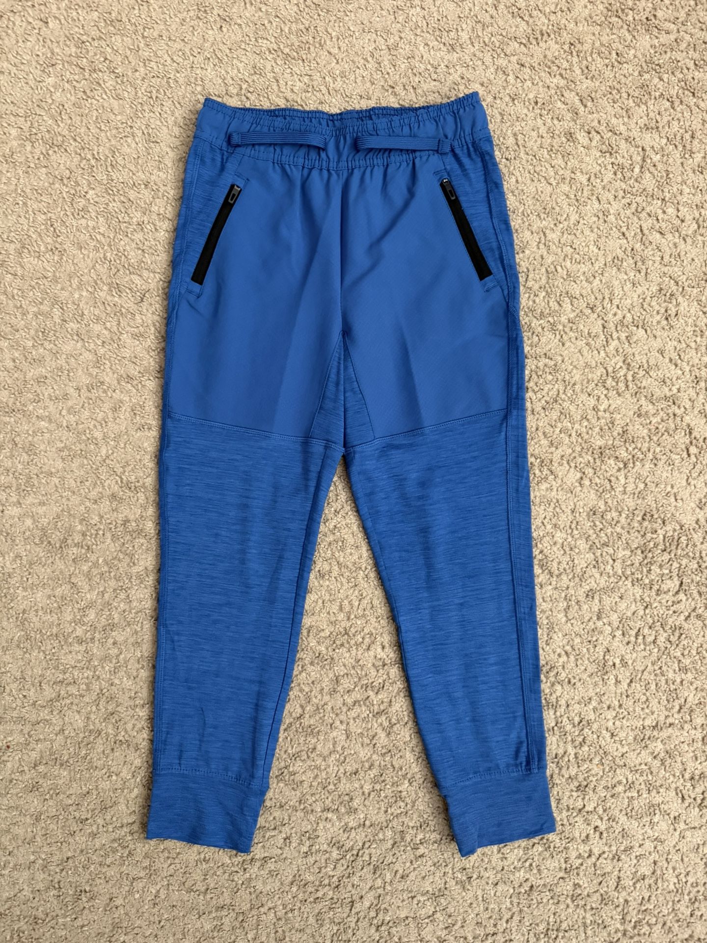 Boys Blue Athletic Works Joggers - Size 8