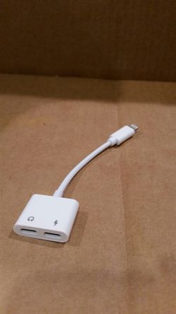 Iphone splitter adapter(music + charging).
