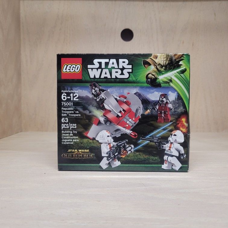 Lego Star Wars 75001 Republic Troopers Vs Sith Troopers Battle Pack Old Republic NEW