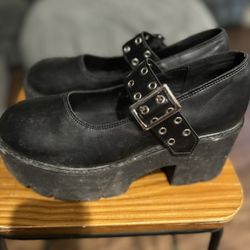 Mary Jane Platform Heel Size 8.5