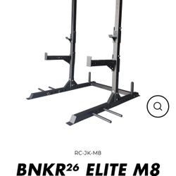 Bnkr26 Elite M8 Half Rack - Commercial Grade 