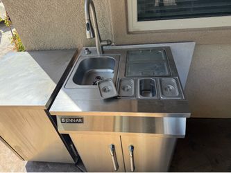 Jenn-Air Stainless Steel Outdoor Sink Cart
