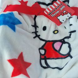 Hello Kitty 4th Of July Blanket UFT 