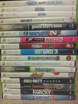 Xbox 360 games