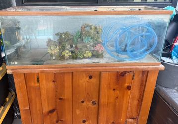 Fish tank an stand