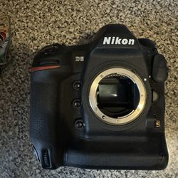 Nikon D6 20.8MP DSLR Camera w Grip Case and Strap