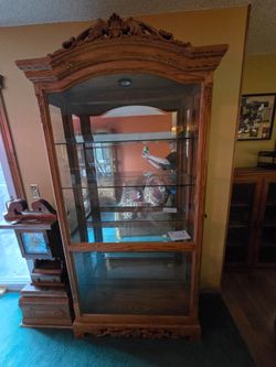 Wood/Glass Display Case