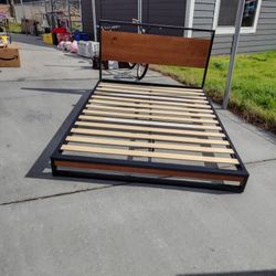 Queen Size Low Profile Bed Frame 
